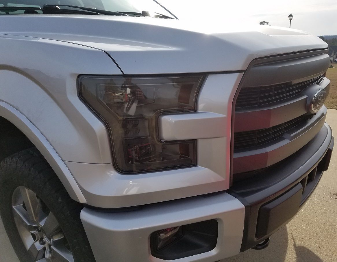 2015-2017 Ford F150 | Headlight PreCut Tint Overlays