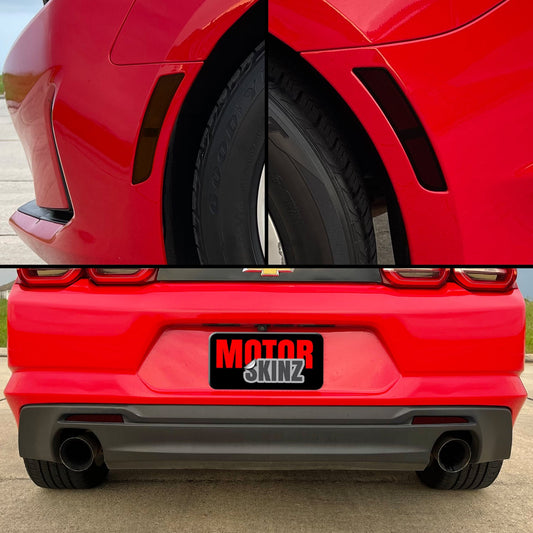 2016-2022 Chevrolet Camaro | Side Marker & Reflector PreCut Tint Overlays