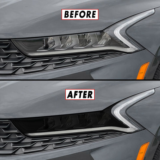 2021-2023 Kia K5 | Headlight Cutout PreCut Tint Overlays
