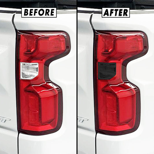 2019-2022 Chevrolet Silverado | Reverse Light PreCut Tint Overlays