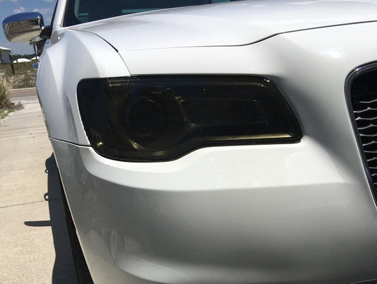 2011-2022 Chrysler 300 / 300C | Headlight PreCut Tint Overlays